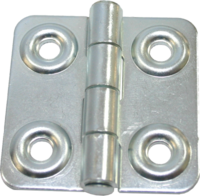 Петля карточная Кунгур 45*45 цинк (200 шт.)