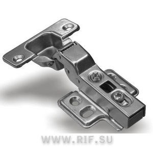 Петля-мини КДМ накладная Slide-On с доводчиком d26-38мм