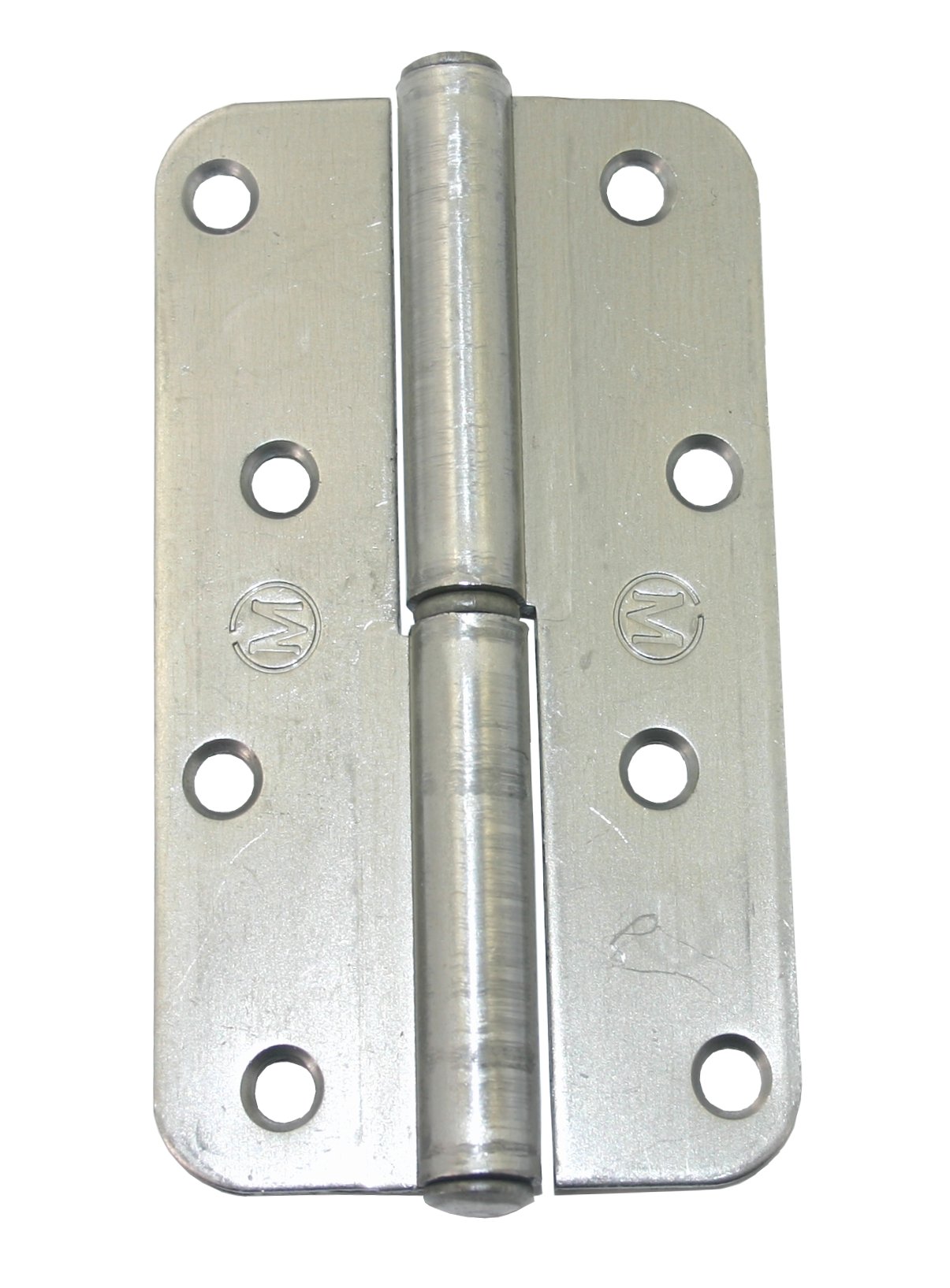 Петля накладная Кунгур ПН1-130 (А) левая пол. белая (30)