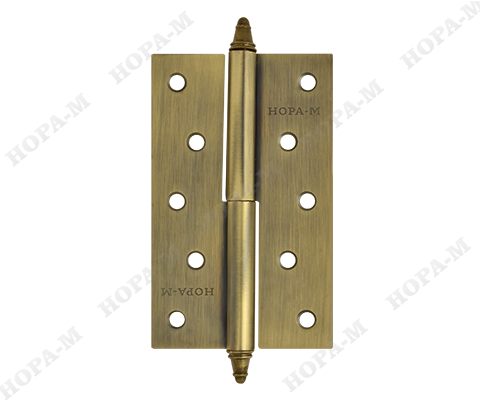 Петля Нора-М 610-4"-АВ (ст. бронза) лев. сталь