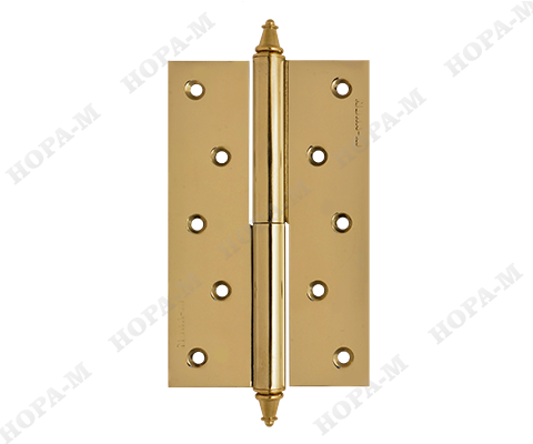 Петля Нора-М 610-4"-РВ (латунь) прав. сталь