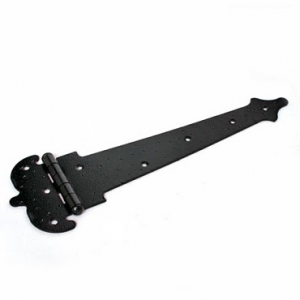 Петля стрела фигурн. "Классика " НОЭЗ ПС-300-SL (черный матовый)