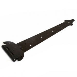 Петля стрела фигурн. "Классика " НОЭЗ ПС-350-SL (черный матовый)