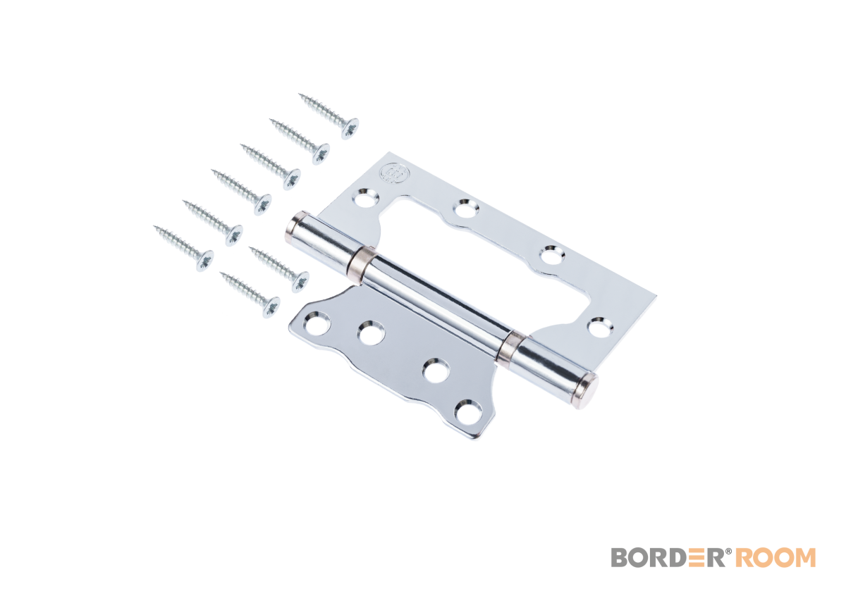 ПЕТЛЯ УНИВЕРСАЛЬНАЯ BORDER 100Х75Х2,5 ХРОМ																																	