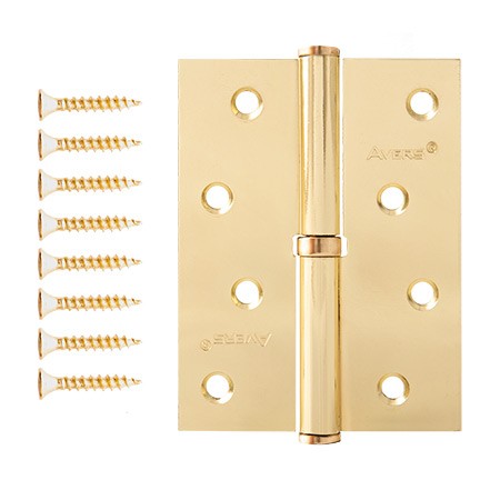 Петля врезная AVERS 100*75*2,5-B-G-L