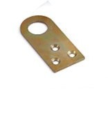 Проушина дверная СЕКРЕТ-КИРОВ 2мм прямая оцинк. 70*33 (штука)