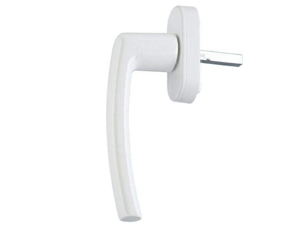 Ручка для окон KL-303 M WW (белый) квадрат																				