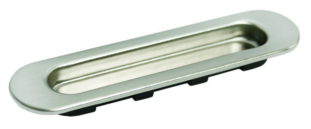 Ручка для раздвижных дверей MHS150 SN бел.никель