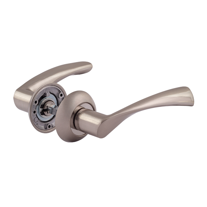 Ручка дверная 100А AL матовый никель НОРА-М