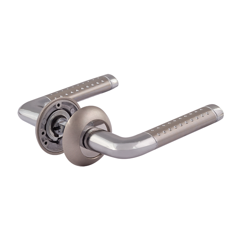 Ручка дверная 101А AL матовый никель НОРА-М