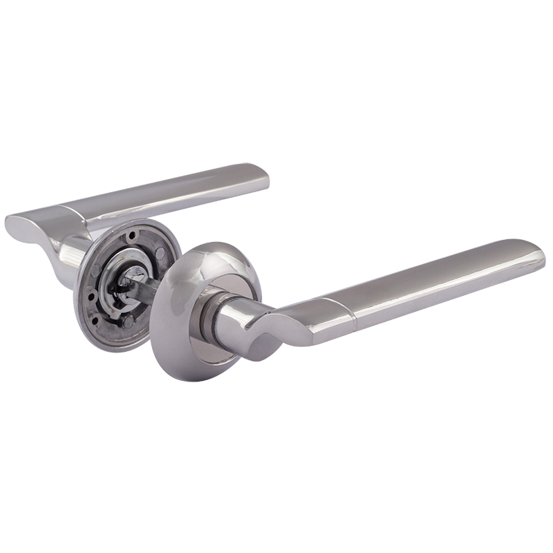 Ручка дверная 103А AL  хром НОРА-М