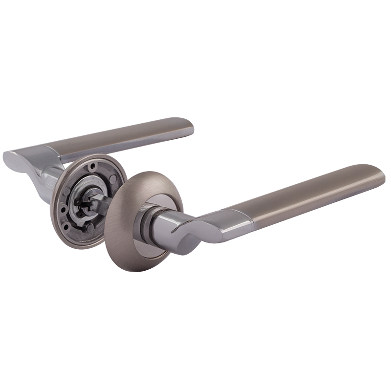 Ручка дверная 103А AL матовый никель НОРА-М