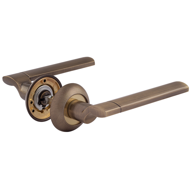 Ручка дверная 103А AL ст.бронза НОРА-М