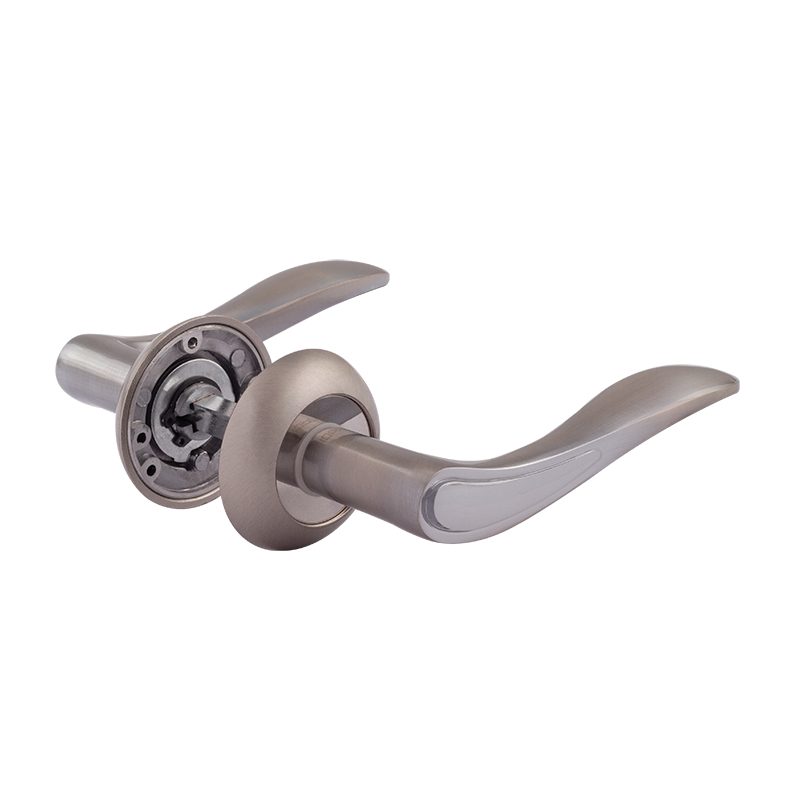 Ручка дверная 105А AL матовый никель НОРА-М