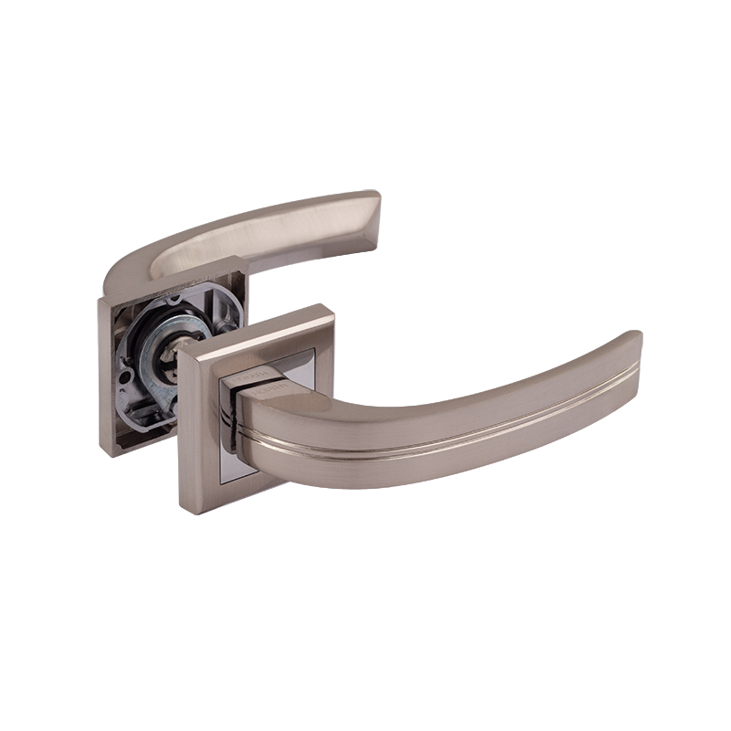 Ручка дверная 106К AL матовый никель НОРА-М