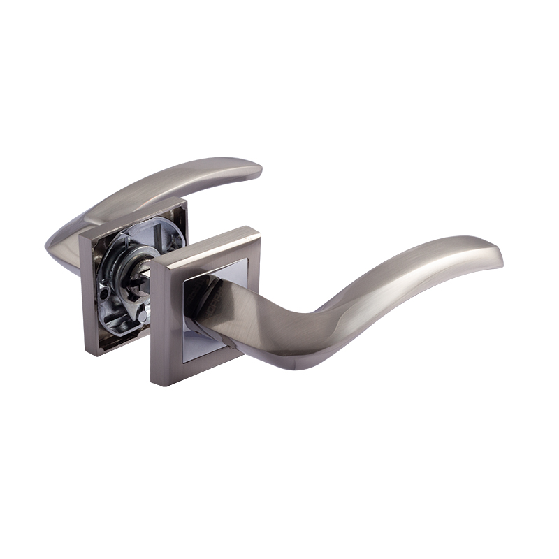 Ручка дверная 112К AL матовый никель НОРА-М