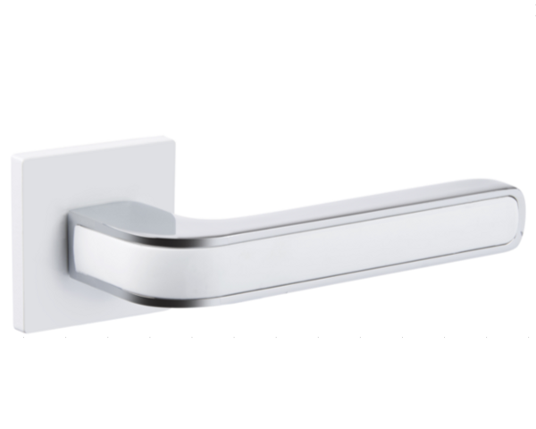 Ручка дверная ADDEN BAU.PIEZA S-565  WHITE