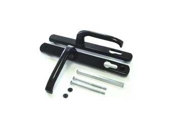 Ручка HS-25/85 Черный (подпруж.) для пластиковых дверей Boadean (12)