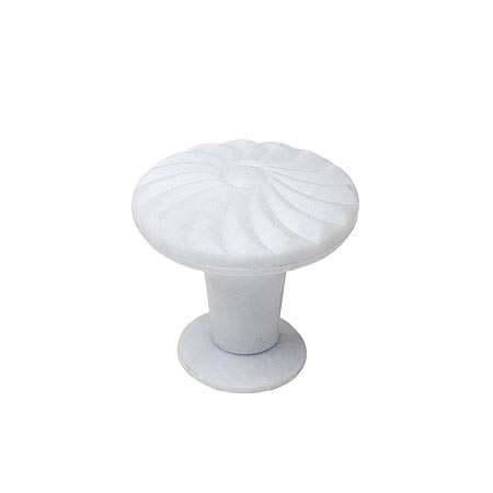 Ручка-кнопка БУ (голубой мрамор)(распродажа)