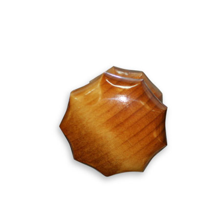 Ручка-кнопка ЙО-ЛИСТВЕННИЦА (фигурная)