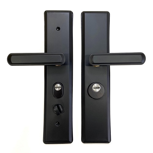 Ручка на китайскую дверь LEKSA 002А-5 черный (универсальная)