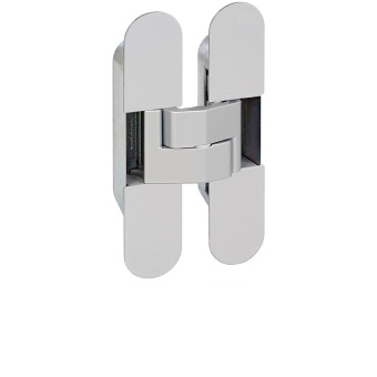 Скрытая петля Eclipse 3.0 (материал ZAMAK), универсальная, 114х23х20, матовый хром