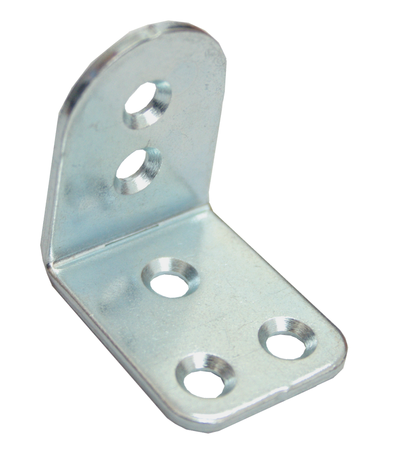 Уголок крепежный 32*32*25*2,0 цинк (300)