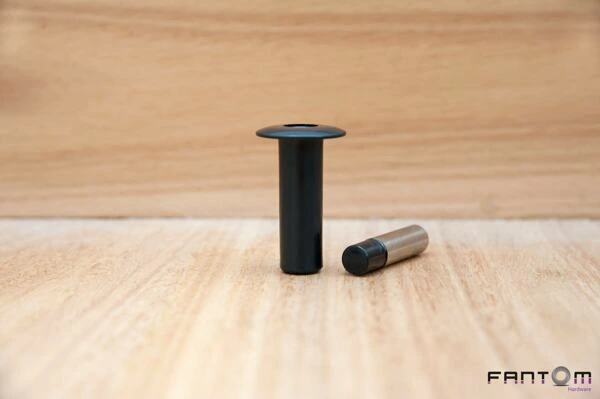 Упор магнитный автоматический скрытый FANTOM PREMIUM FGT007 черный 