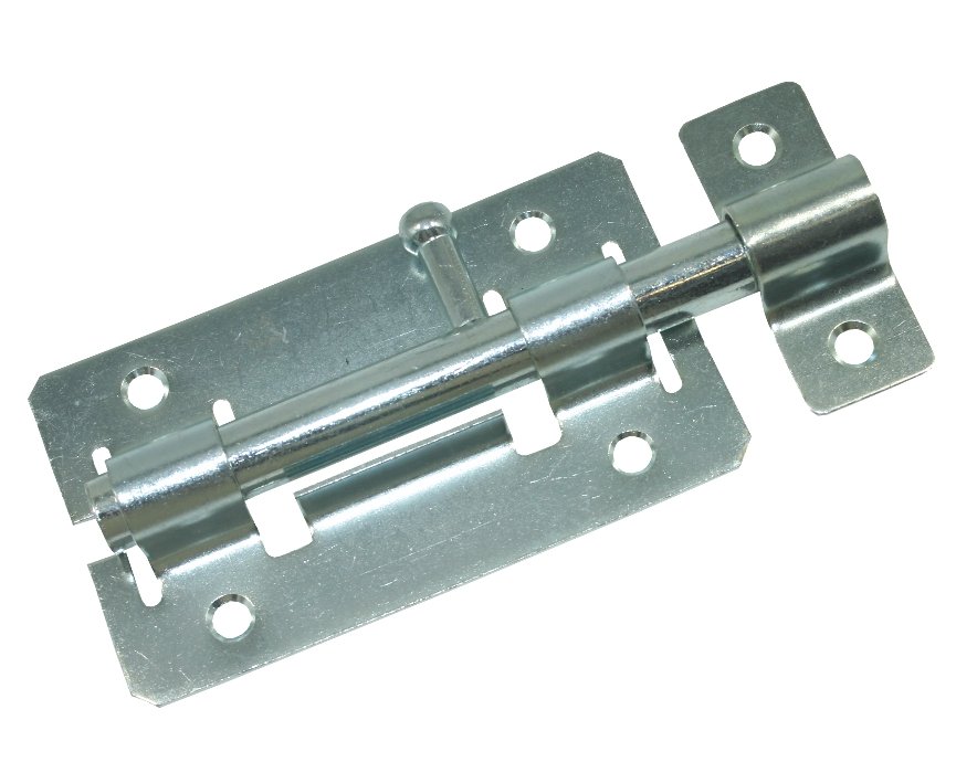 Задвижка дверная Кунгур ЗД-01 цинк (20)