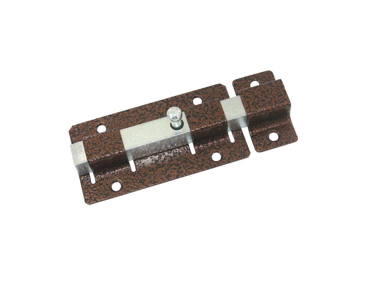 Задвижка дверная Кунгур ЗД-06 пол.медь (20)