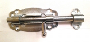 Задвижка дверная НОЭЗ ЗД-100-Кр-SL цинк