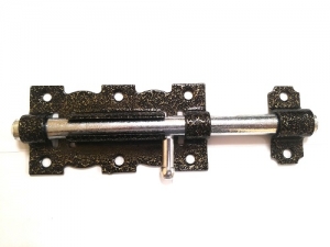 Задвижка дверная НОЭЗ ЗД-110-SL бр.металик/цинк