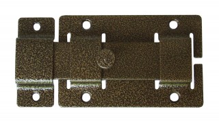 Задвижка СЕКРЕТ-КИРОВ ЗД-02 бронза прямоугольный ригель (скин-упак.)