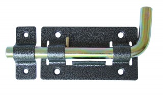 Задвижка СЕКРЕТ-КИРОВ ЗД-03 серебро гаражная (скин-упак.)