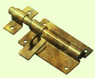 Задвижка СЕКРЕТ-КИРОВ ЗД-12 бронза (скин-упак.)