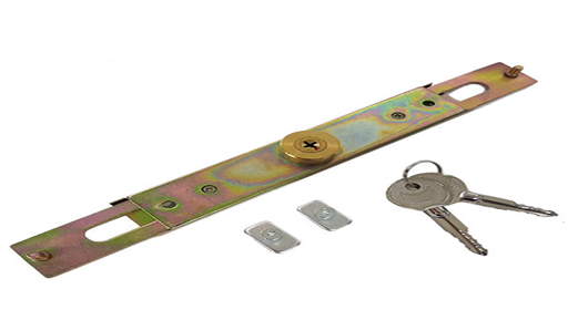 ЗАМОК ДЛЯ РОЛЬСТАВЕН (РОЛЛЕТ) (АНАЛОГ ALUTECH) КРЕСТ.КЛЮЧ (10,100)