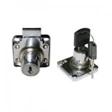 Замок мебельный KL-138 CP (хром)