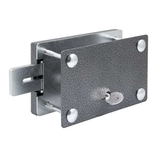 Замок накладной АЛЛЮР ЗНЦ крестов.ключ 