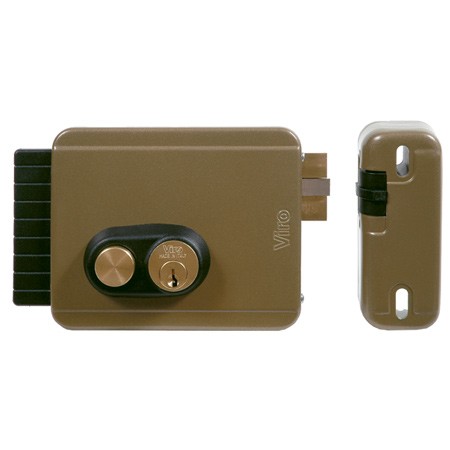 Замок накладной электромех. 12V VIRO V05 Кн фикс./нефикс. (Прав) 3 кл. 1.7972.712.1 (внутр.откр)
