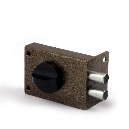 Замок накладной ОМЕГА-ЗН-1.2Р (бронза)