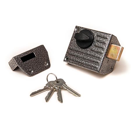 Замок накладной Зенит-ЗН-1-2.1 (серебро)