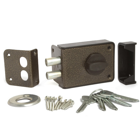 Замок накладной Зенит-ЗН-1-3-1 (бронза)