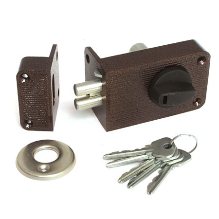 Замок накладной Зенит-ЗН-2-3 (медь)