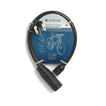 Замок велосипедный Apecs PD-80-35CM