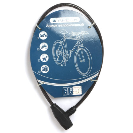 Замок велосипедный Apecs PD-81-65CM