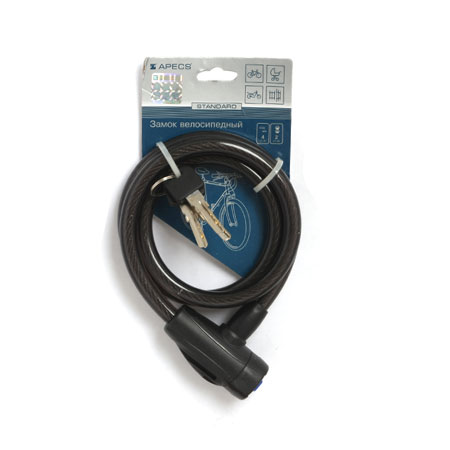 Замок велосипедный Apecs PD-84-100СМ