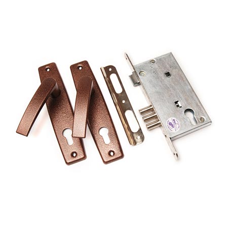 Замок врезной 78103-ЗВ4-3-СП-РФ7-002Ш2 (медь) б/ц