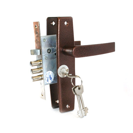 Замок врезной 84301-ЗВ9-8/13-СП-2РФ-002Ш (медь)