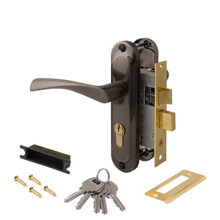 Замок врезной AVERS 0823/60-AB