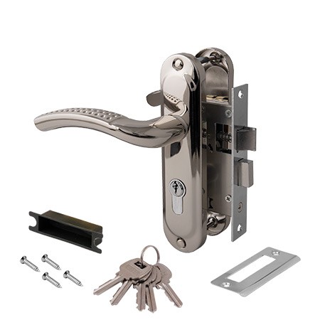 Замок врезной AVERS 0827/60-NI